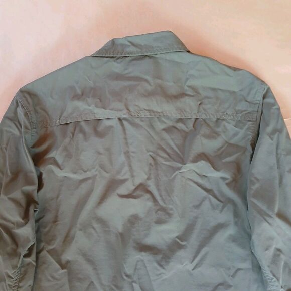 Eddie Bauer Womens Mountain Ripstop Vented Button Down Shirt Green Size M - Picture 6 of 9